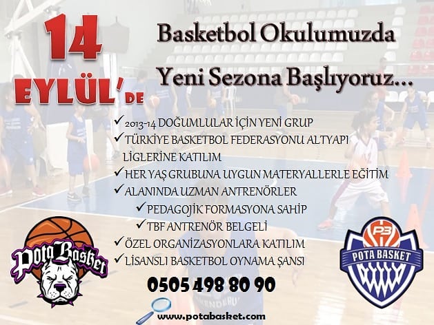 2019-20 OKUL SEZONU ÇALIŞMALARIMIZ BAŞLIYOR!..